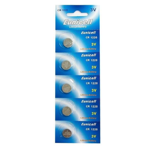 Pack of 5 x CR1220 Batteries